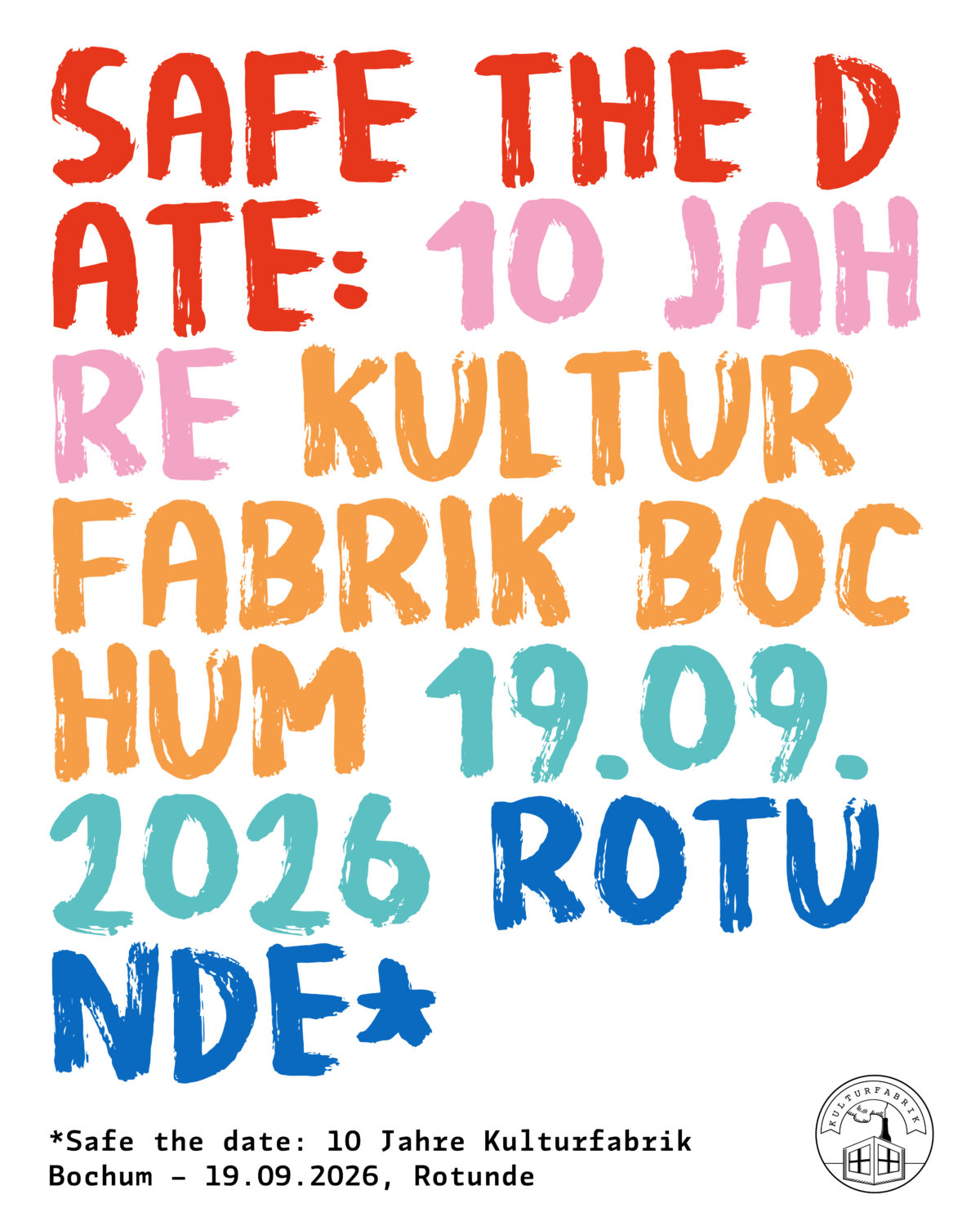 10 Jahre Kulturfabrik Bochum